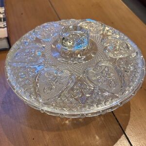 Elegant Glass Candy Dish